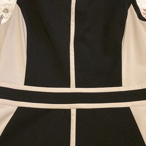 Black & Tan Colorblock Dress by NewYork & Company (Size 14) - Picture 6 of 8